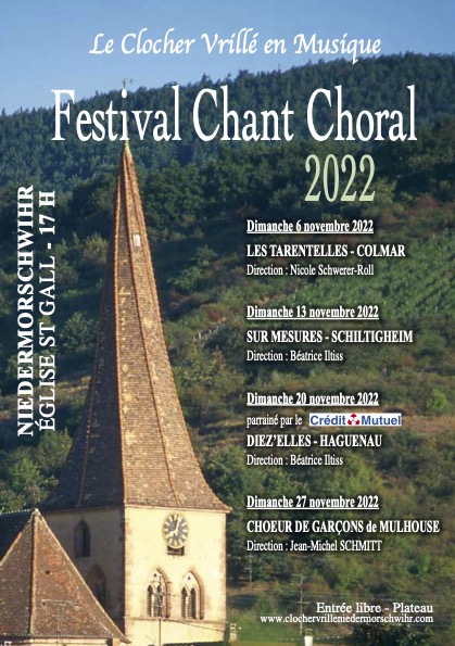 Le clocher vrillé en musique 2022